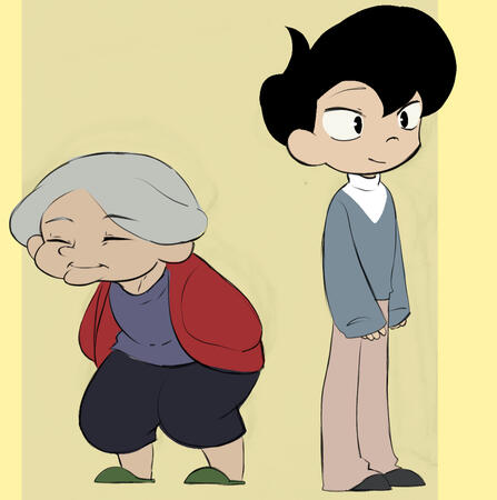 grandma and kenneth